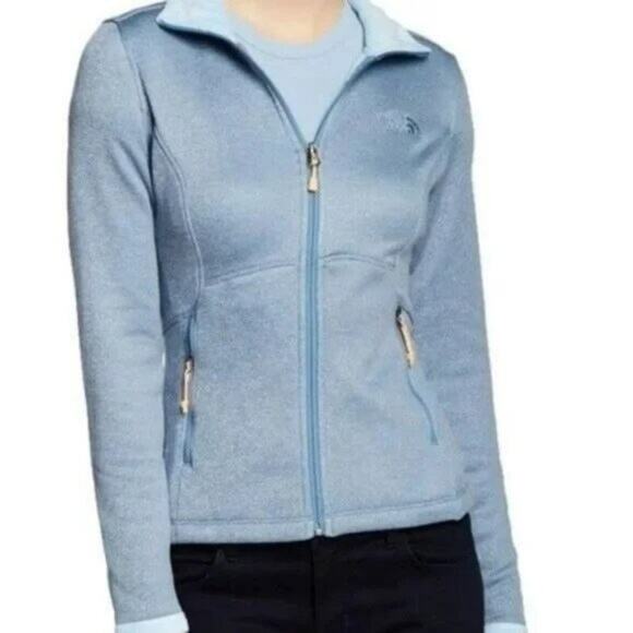 The North Face Women’s Agave Fleece Jacket in Blue - Size: Medium - Picture 5 of 6